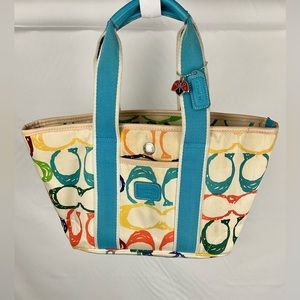 Coach Canvas Tote Purse